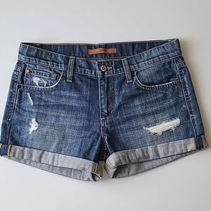 Joe's jeans denim shorts sz 26 samara
